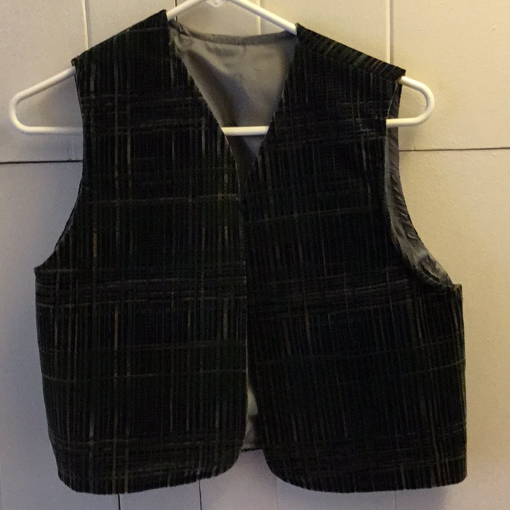 Velvet vest